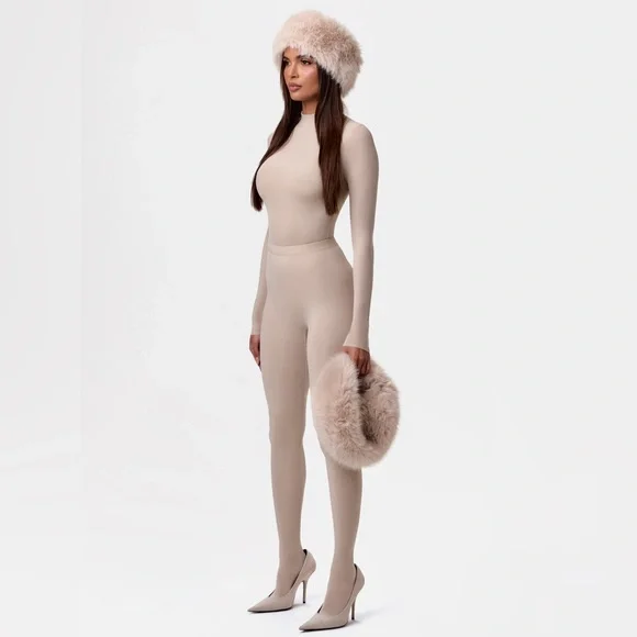 Naked Wardrobe Faux Fur Plush Headband - Picture 10 of 17